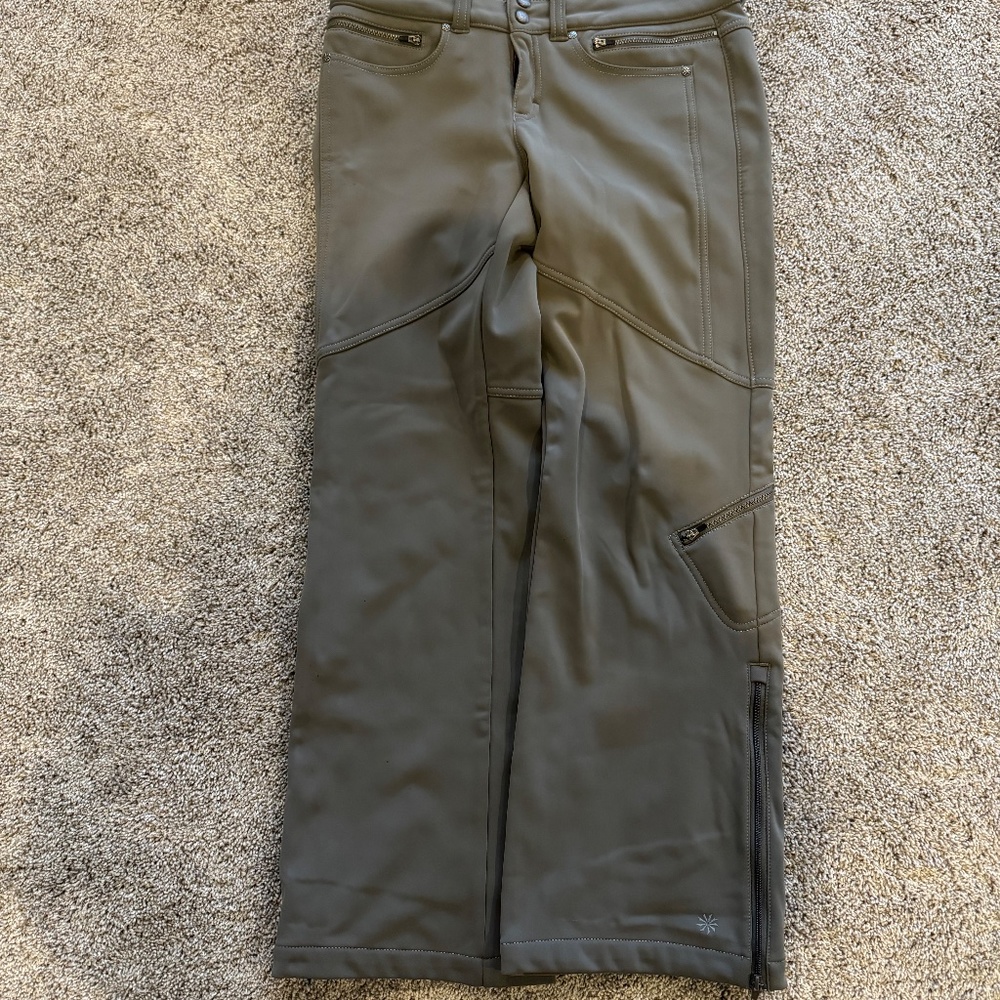 Ski pants! Athleta gray women's size 8